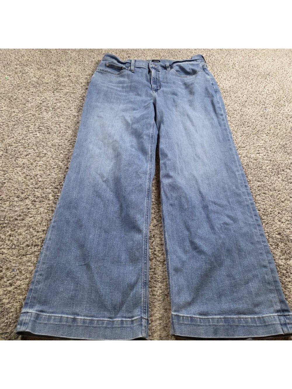 J Crew Jeans Womens 32 Classic Wide Leg Denim Dark Wash